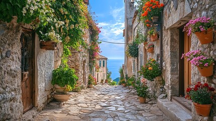 Fototapeta premium A picturesque travel destination.