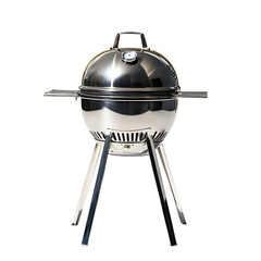 Outdoor chrome bbq grill