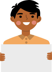 People holding banner 4