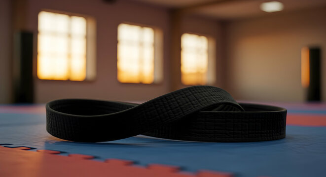 Black Belt Martial Arts Achievement Success Training Discipline Focus Strength Power Karate Judo Taekwondo