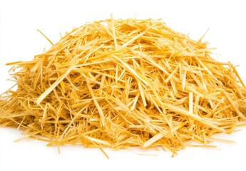 Pile of dried straw