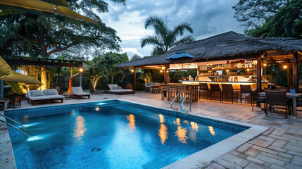 Small seasonal businesses: pool bars
