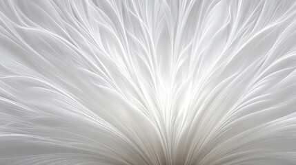 Obraz premium Abstract Radiating White Design