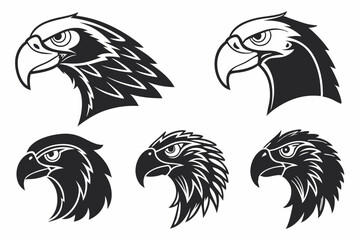 set of vector birds