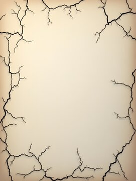 Cracked paper texture background