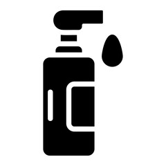 soap dispenser Solid icon