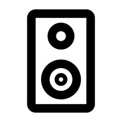 Vector sound icon in line and minimalist style. Designed for user interfaces, music applications. This SVG icon is fully scalable. A perfect addition to modern digital audio environments.