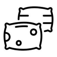  pillow Line Icon