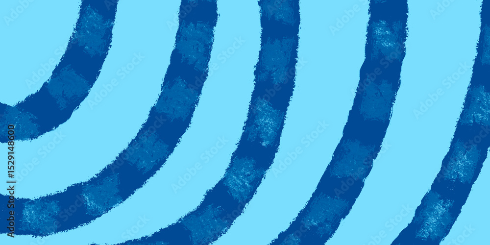 Poster the harmonious monochromatic blue color scheme contributes to a calming yet visually engaging backgr