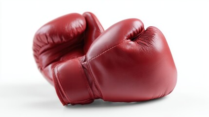 Boxing gloves isolated on white background