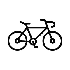 Fototapeta premium Healthy Lifestyle Vector Icon Set Fitness, nutrition, exercise, wellness, sleep, yoga, meditation, heart rate, gym, hiking, cycling, sports, health monitoring icons