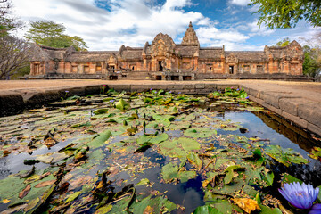 A historic Khmer temple complex, Phanom Rung Historical Park features intricate architecture and a...