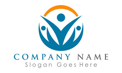 logo human care icon