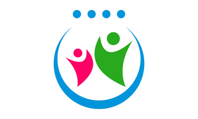 insurance logo vector illustration