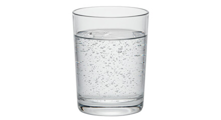 Isolated Glass of Water
