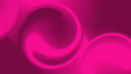 abstract pink background with circles.Abstract background of gradient magenta and dark pink colors that creates a soft wave effect. dynamic and modern.