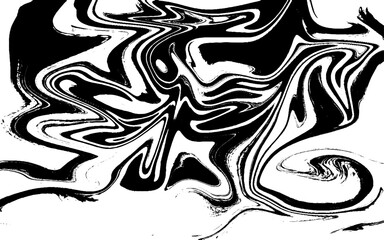 Obraz premium Abstract background, like stone marble. Hand painted ebru art background. Black and white abstract background vector. Abstract backdrop line.