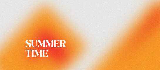 Minimalist cover design template with summer sunny dynamic fluid gradient. Creative banner, poster concept in modern minimal style for corporate identity, branding, social media advertising, promo