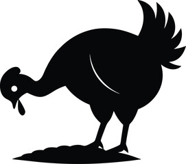vector illustration of a Turkey