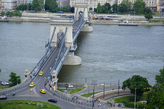 Most Łańcuchowy w Budapeszcie, most Sz&eacute;chenyiego na Wegrzech
