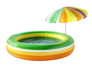 swimming pool on a transparent background, png
