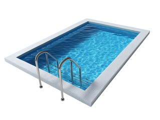 swimming pool on a transparent background, png