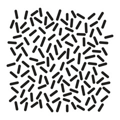Set of black and white seamless hand drawn texture designs for backgrounds. Seamless doodle backgrounds.