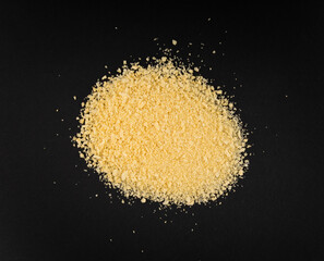 Bread crumbs, scattered breadcrumbs, crushed rusk bread crumbs for nuggets, panko