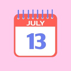 vector calendar icon
Standing Desk Calendar July 2025. Business monthly calendar with metal spiral-bound, the week starts on Sunday. Monthly Pages with green title, isolated on a white background, 3d 