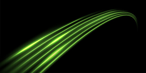 beautiful light speed line background on black background abstract design vector illustration