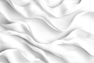 Smooth White Fabric Drapery Texture