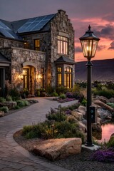 Illuminating sustainable pathways solar-powered outdoor lighting solutions for eco-friendly gardens