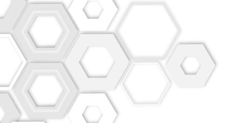 Elegant 3D gray Light Geometric Technology Structure with Polygonal Honeycomb Details, Abstract Visuals, and Luxury Pattern Design Elements for a Contemporary High-Tech Background