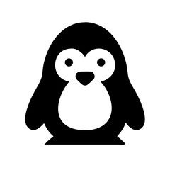 Penguin Vector Art &ndash; Cute Arctic Bird Illustration