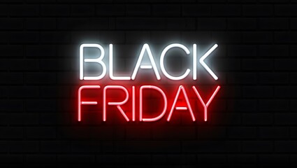 Black Friday Neon Sign Deals, Sales, Discounts, Shopping Spree, and Huge Savings