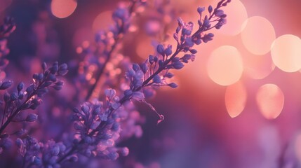 Soft bokeh purple lilac gradient background with blurred light circles and pastel violet tones, ideal for elegant digital wallpaper, romantic design templates, and minimalist abstract backdrops