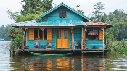 Fototapeta premium old wooden boat