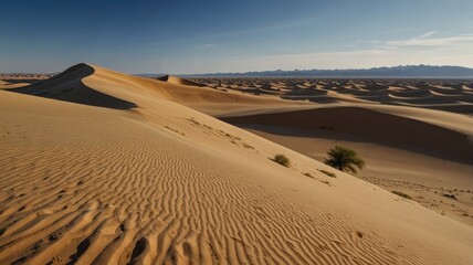 Minimalist Desert Beauty and Sky