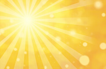 Obraz premium Golden Radiating Sunburst Background