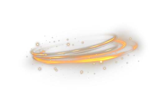 Glowing vortex spins in deep cosmos. Shining golden spiral lights the void. Abstract halo ring echoes stellar wave. Luminous particles dance through eclipse aura.