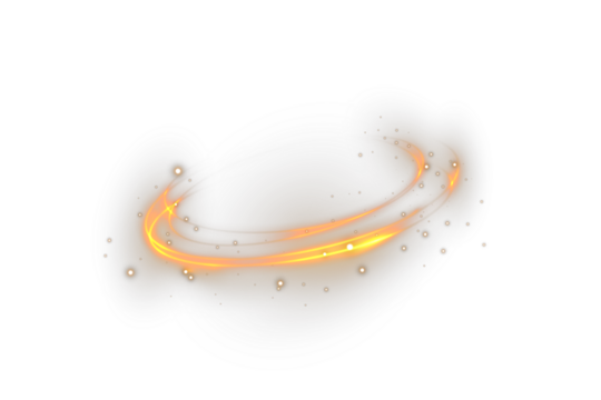 Colorful neon rings orbit in symmetry. Magic flash explodes in transparent beam. Golden line glows like solar ribbon. Luminous spark swirls in ethereal cyclone. - Powered by Adobe