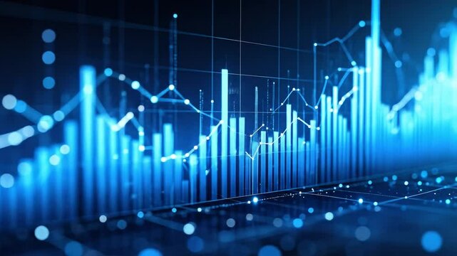 Abstract Data Visualization Of Growing Graph