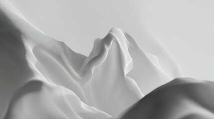 Abstract White Mountain Landscape Design