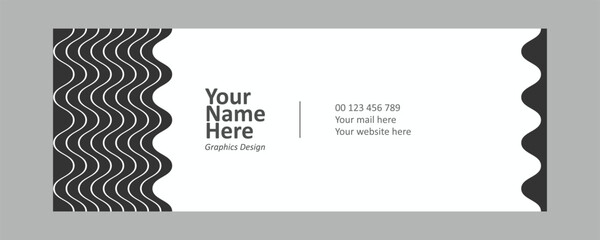 Clean and modern Facebook cover banner designed