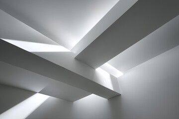 Modern Minimalist Interior Design With Light And Shadow