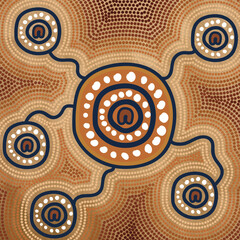 Connected Communities in Aboriginal Dot Art