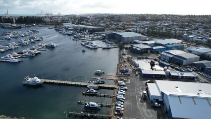 Fremantle, Australia – June 5, 2025: Fremantle the Port City of Perth Western Australia