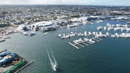 Fremantle, Australia – June 5, 2025: Fremantle the Port City of Perth Western Australia