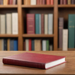 Vintage library with shelves full of old books and literature &mdash; symbolizing knowledge, education, reading, and the wisdom of learning.
