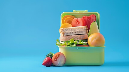 fresh vegetables in a box